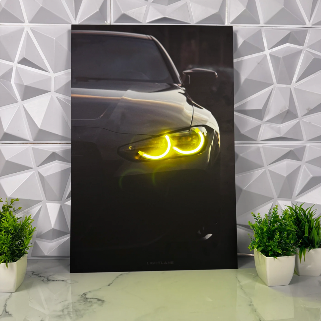 BMW M4 G82 LED Poster