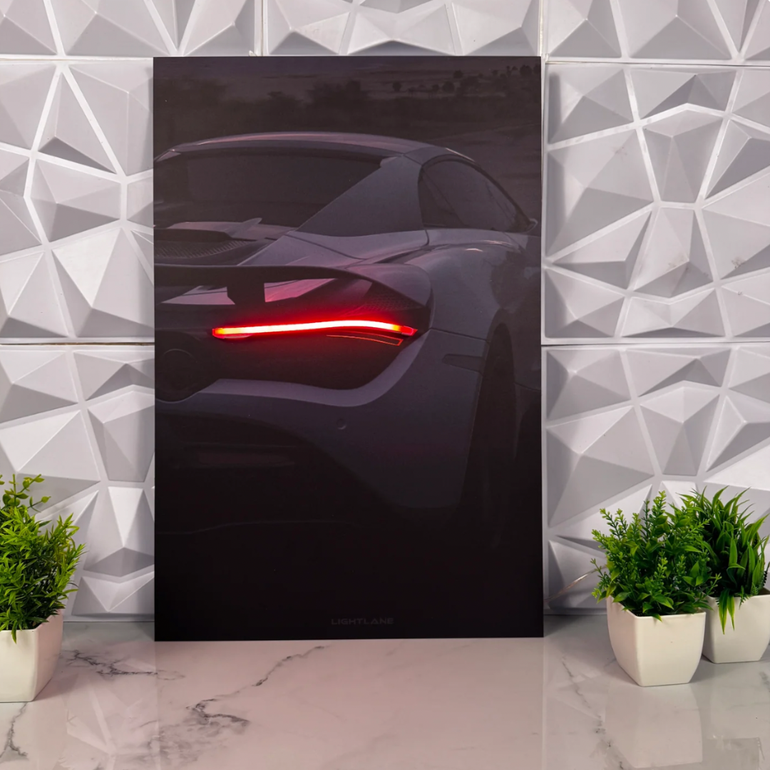 Mclaren 720S LED Poster